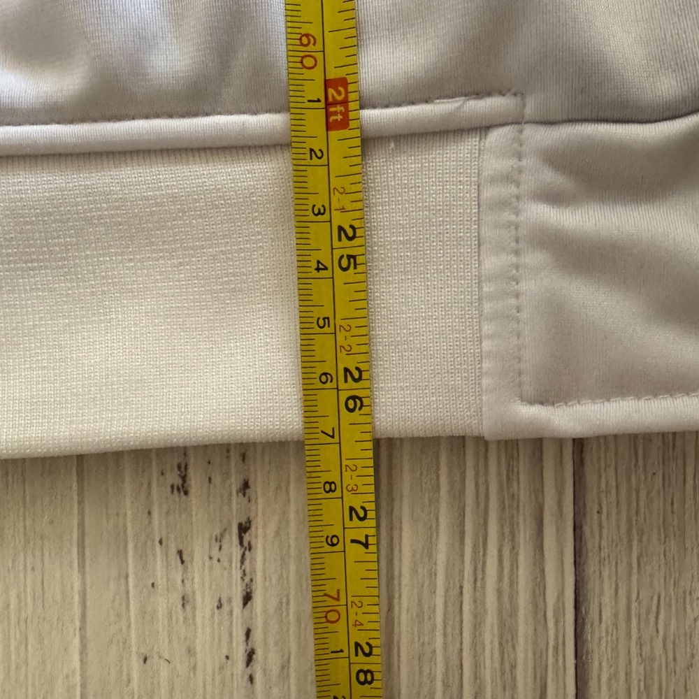 Kappa 222 Banda Track Jacket White Black Omini Logo Tape Full Zip Tracksuit Mโ - Picture 8 of 8